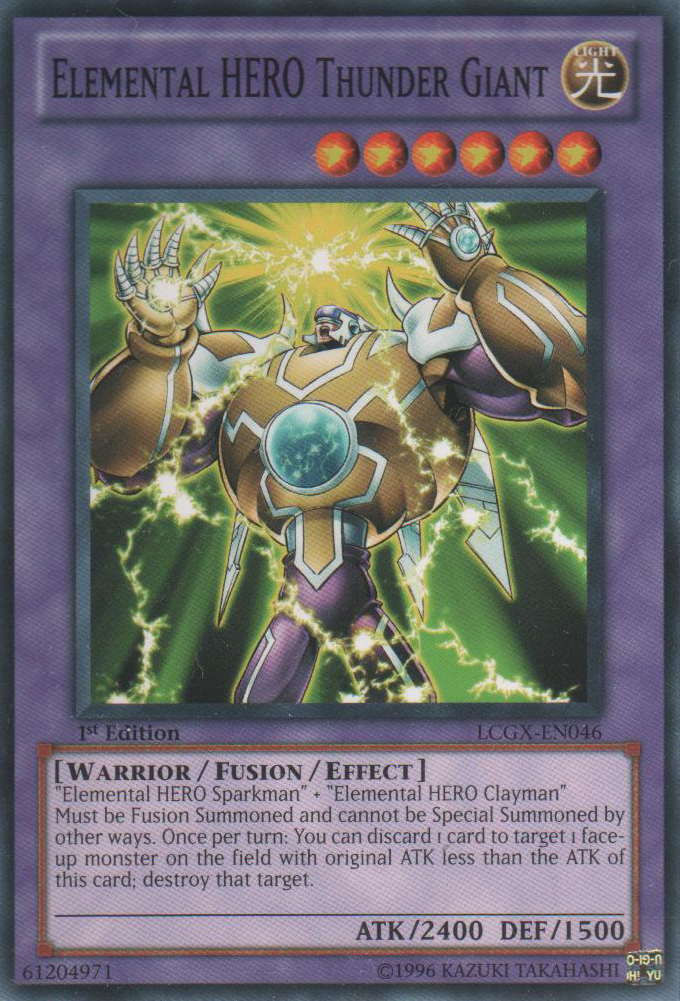 Elemental HERO Thunder Giant [LCGX-EN046] Common | GnG Games