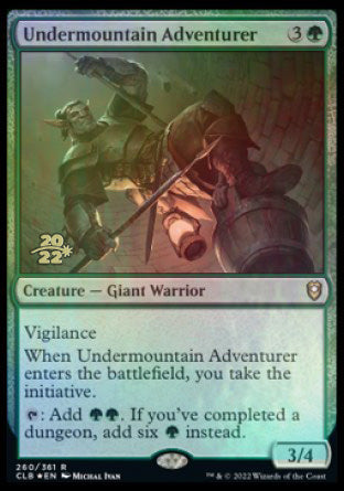 Undermountain Adventurer [Commander Legends: Battle for Baldur's Gate Prerelease Promos] | GnG Games