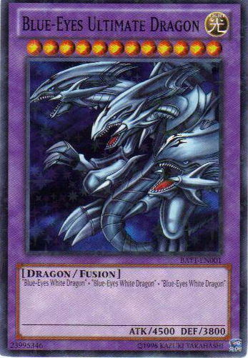 Blue-Eyes Ultimate Dragon [BATT-EN001] Starfoil Rare | GnG Games