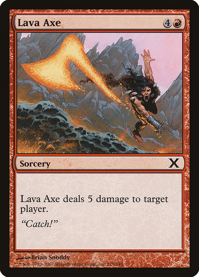 Lava Axe [Tenth Edition] | GnG Games