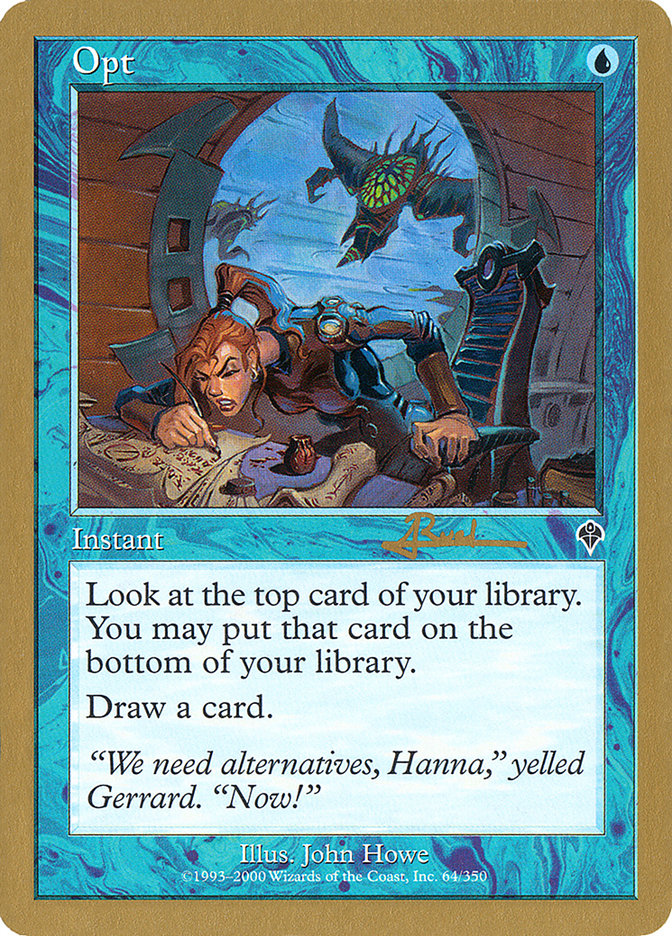 Opt (Antoine Ruel) [World Championship Decks 2001] | GnG Games