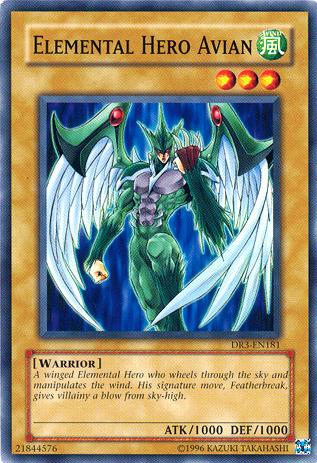 Elemental Hero Avian [DR3-EN181] Common | GnG Games
