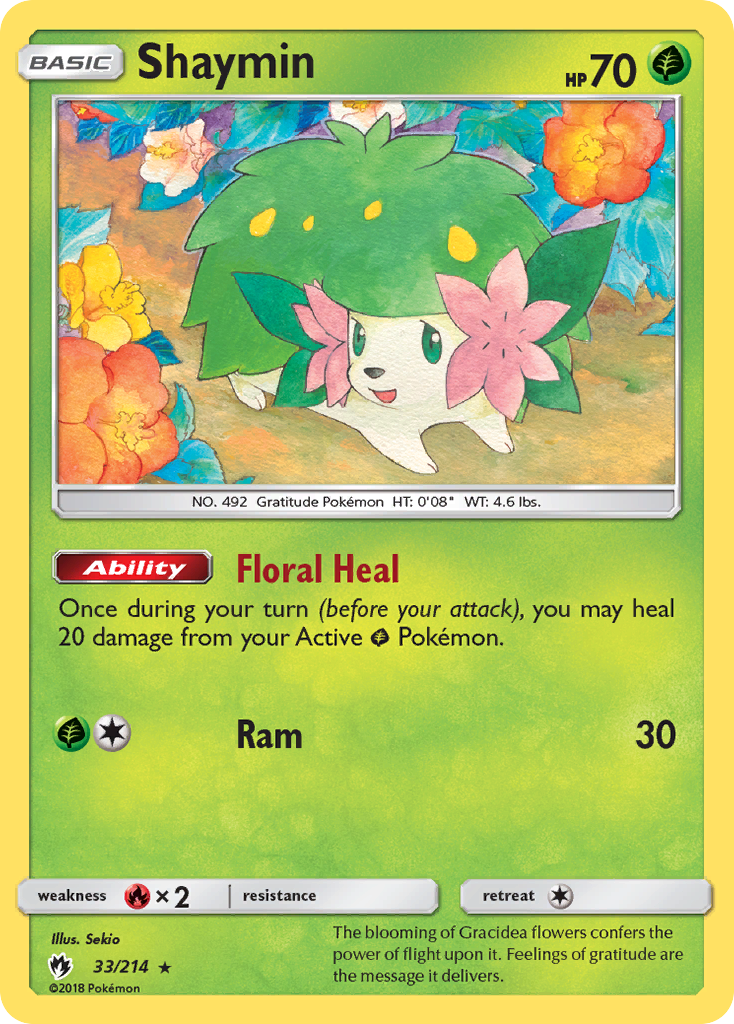 Shaymin (33/214) [Sun & Moon: Lost Thunder] | GnG Games