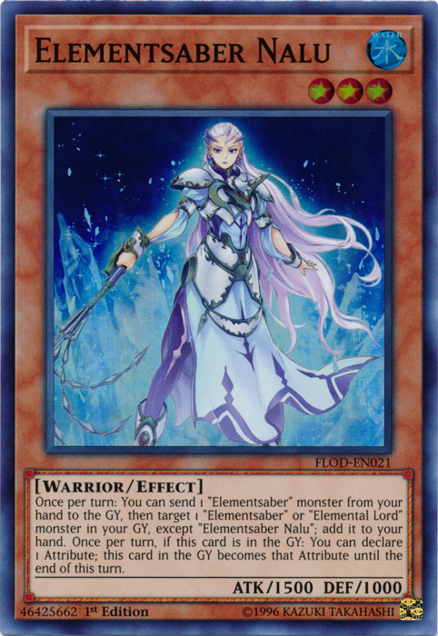 Elementsaber Nalu [FLOD-EN021] Super Rare | GnG Games