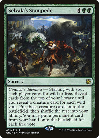 Selvala's Stampede [Conspiracy: Take the Crown] | GnG Games