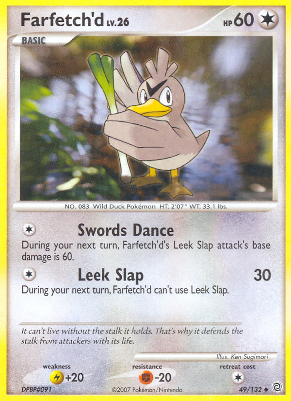 Farfetch'd (49/132) [Diamond & Pearl: Secret Wonders] | GnG Games