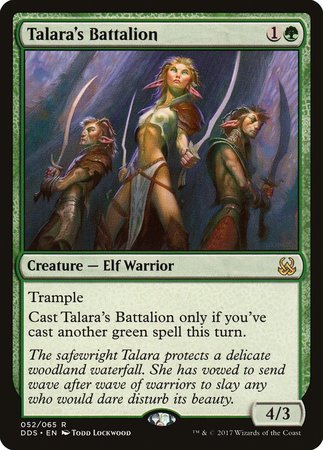 Talara's Battalion [Duel Decks: Mind vs. Might] | GnG Games