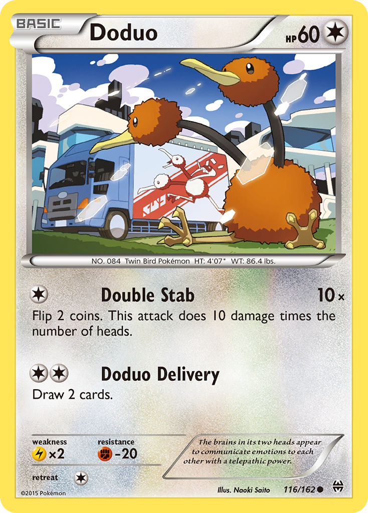 Doduo (116/162) [XY: BREAKthrough] | GnG Games