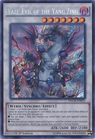 Yazi, Evil of the Yang Zing [NECH-EN051] Secret Rare | GnG Games