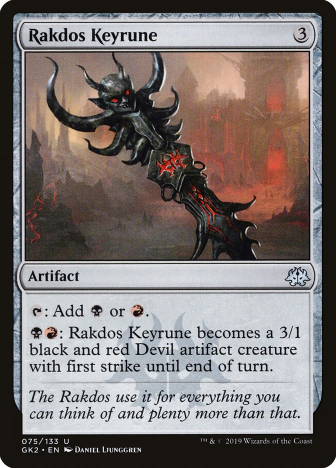 Rakdos Keyrune [Ravnica Allegiance Guild Kit] | GnG Games