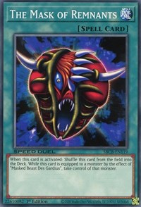 The Mask of Remnants [SBCB-EN119] Common | GnG Games