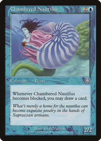 Chambered Nautilus [Mercadian Masques] | GnG Games