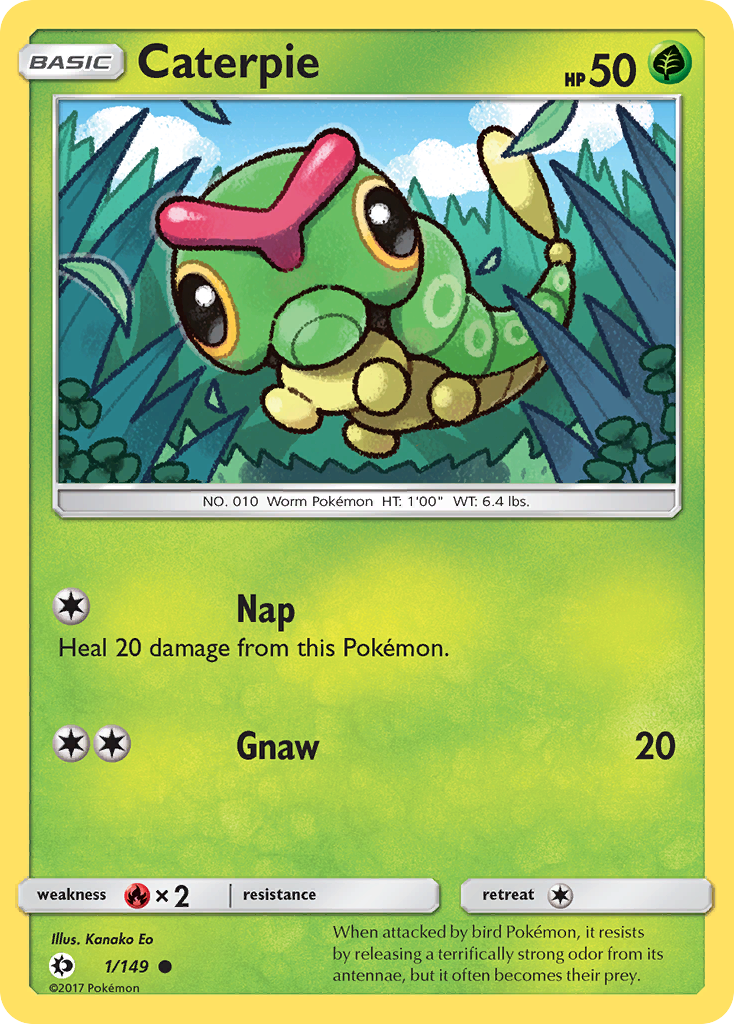 Caterpie (1/149) [Sun & Moon: Base Set] | GnG Games