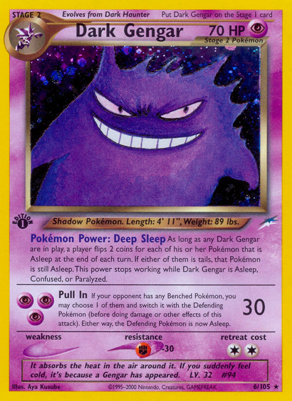 Dark Gengar (6/105) [Neo Destiny 1st Edition] | GnG Games