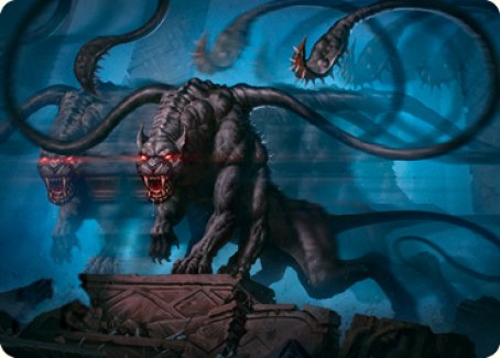 Displacer Beast Art Card [Dungeons & Dragons: Adventures in the Forgotten Realms Art Series] | GnG Games