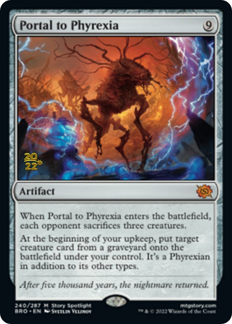 Portal to Phyrexia [The Brothers' War: Prerelease Promos] | GnG Games