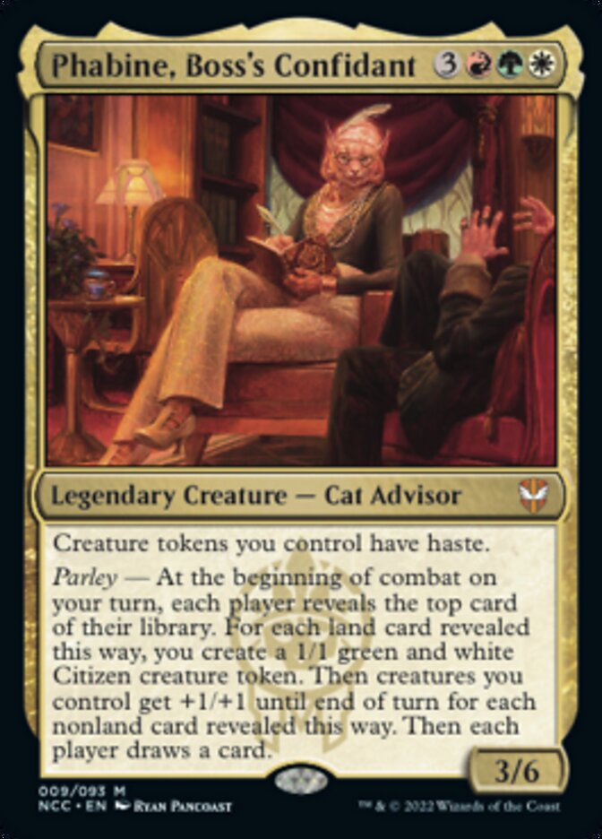 Phabine, Boss's Confidant [Streets of New Capenna Commander] | GnG Games
