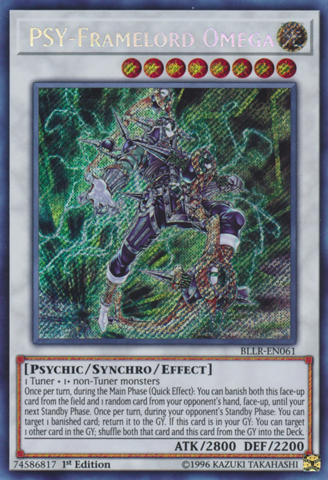 PSY-Framelord Omega [BLLR-EN061] Secret Rare | GnG Games