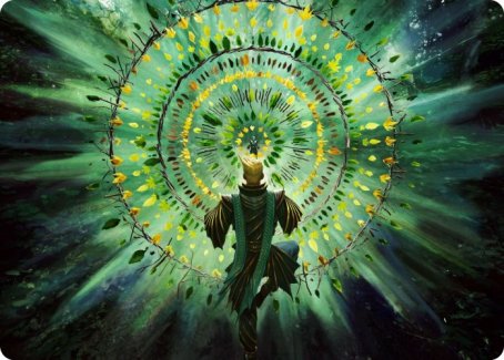 Verdant Mastery Art Card [Strixhaven: School of Mages Art Series] | GnG Games