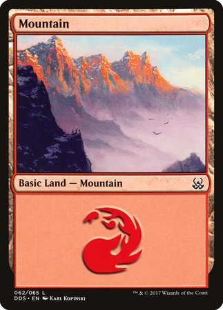 Mountain (62) [Duel Decks: Mind vs. Might] | GnG Games