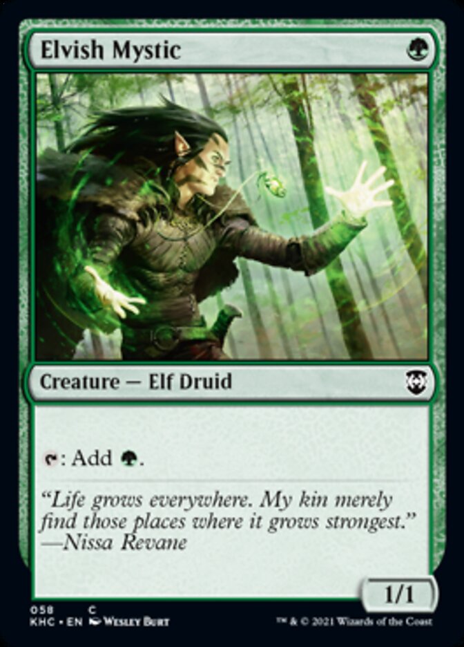 Elvish Mystic [Kaldheim Commander] | GnG Games