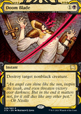 Doom Blade (Etched Foil) [Strixhaven Mystical Archive] | GnG Games