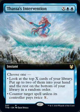 Thassa's Intervention (Extended Art) [Theros Beyond Death] | GnG Games