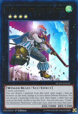 Castel, the Skyblaster Musketeer [DUDE-EN018] Ultra Rare | GnG Games