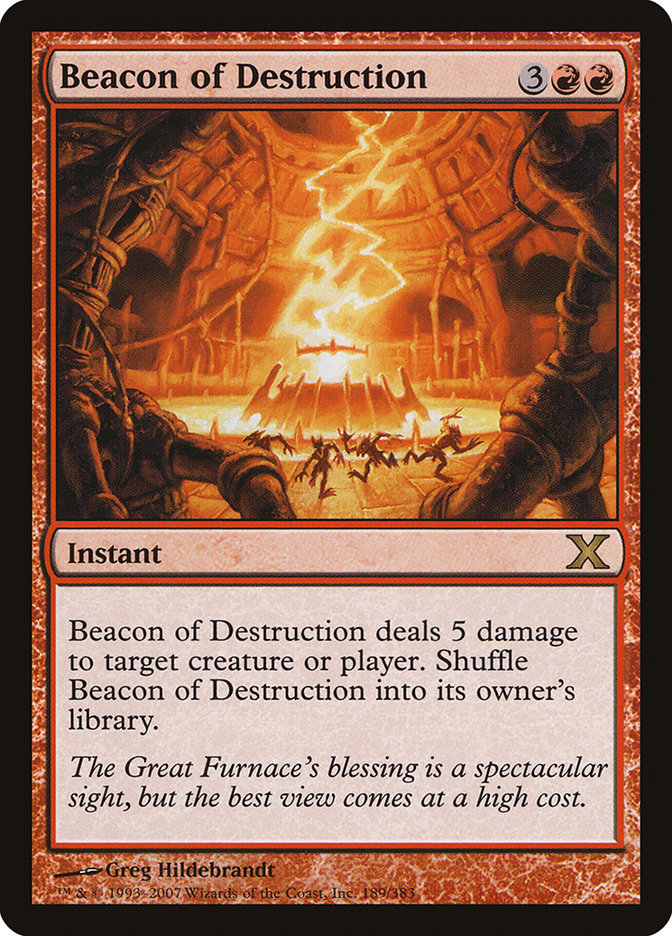 Beacon of Destruction [Tenth Edition] | GnG Games