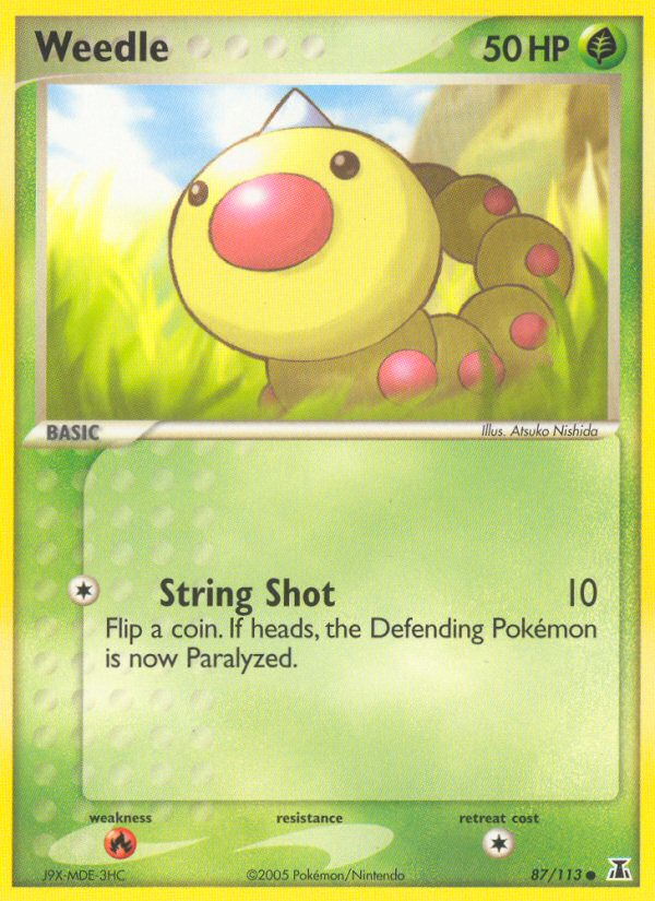 Weedle (87/113) [EX: Delta Species] | GnG Games