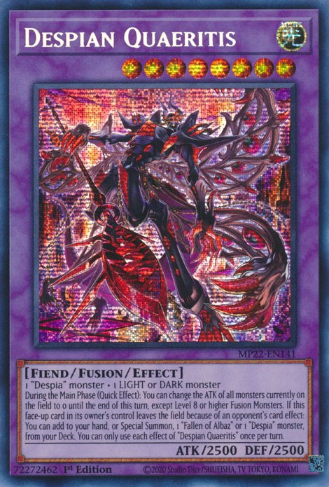 Despian Quaeritis [MP22-EN141] Prismatic Secret Rare | GnG Games