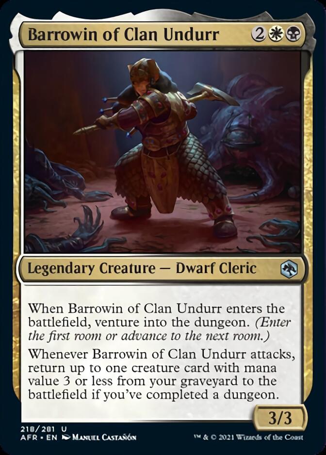 Barrowin of Clan Undurr [Dungeons & Dragons: Adventures in the Forgotten Realms] | GnG Games