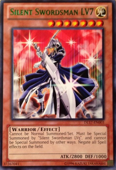 Silent Swordsman LV7 (Green) [DL17-EN003] Rare | GnG Games