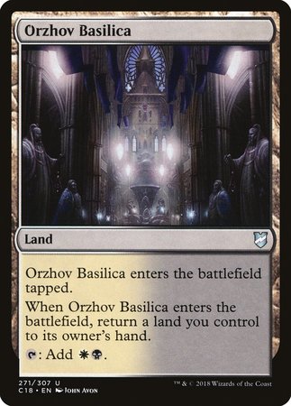 Orzhov Basilica [Commander 2018] | GnG Games