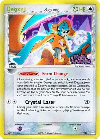 Deoxys (5/110) (Delta Species) (Stamped) [EX: Holon Phantoms] | GnG Games