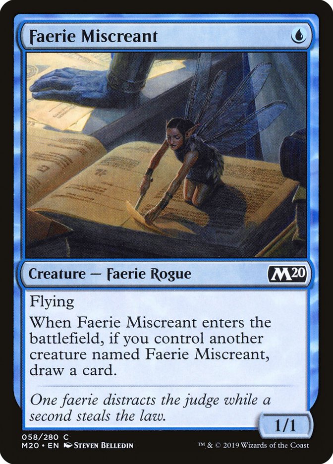 Faerie Miscreant [Core Set 2020] | GnG Games