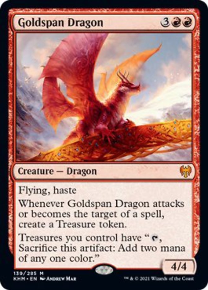 Goldspan Dragon [Kaldheim] | GnG Games