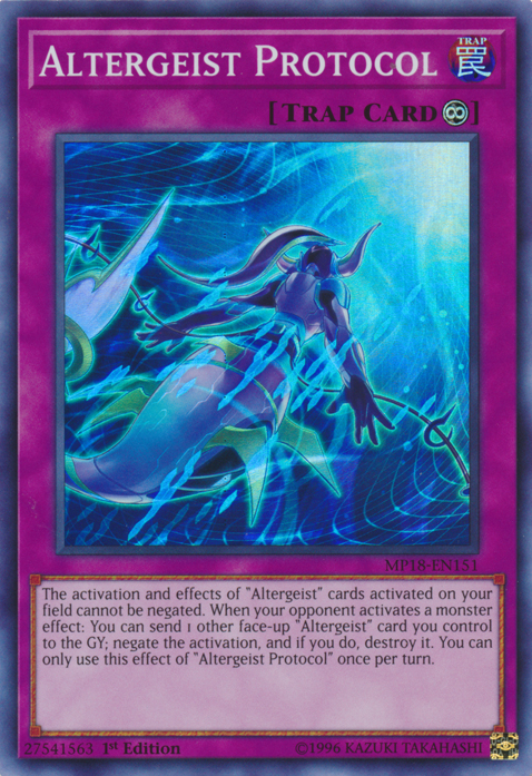 Altergeist Protocol [MP18-EN151] Super Rare | GnG Games