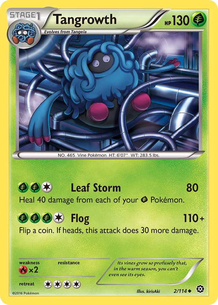 Tangrowth (2/114) [XY: Steam Siege] | GnG Games