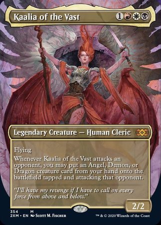 Kaalia of the Vast (Showcase) [Double Masters] | GnG Games