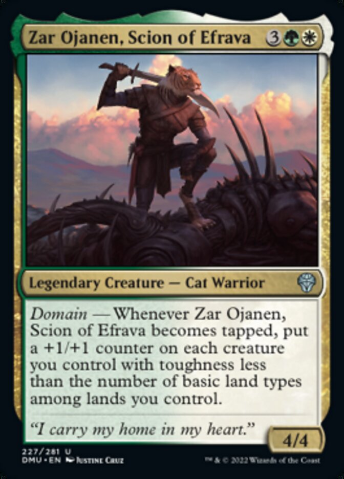 Zar Ojanen, Scion of Efrava [Dominaria United] | GnG Games