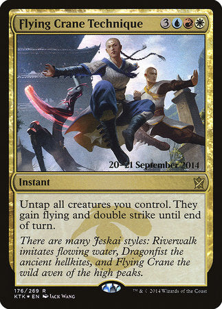 Flying Crane Technique [Khans of Tarkir Promos] | GnG Games