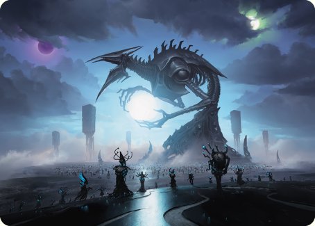 Blue Sun's Zenith Art Card [Phyrexia: All Will Be One Art Series] | GnG Games