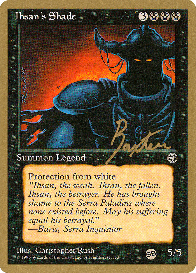 Ihsan's Shade (George Baxter) (SB) [Pro Tour Collector Set] | GnG Games