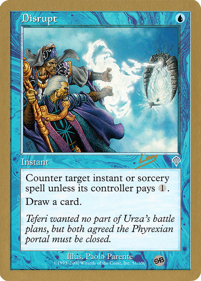 Disrupt (Raphael Levy) (SB) [World Championship Decks 2002] | GnG Games