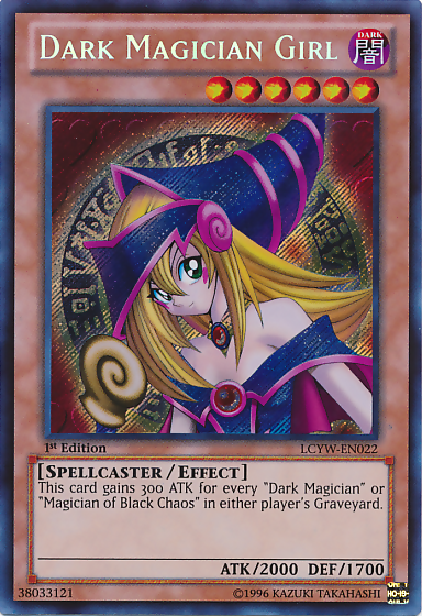 Dark Magician Girl [LCYW-EN022] Secret Rare | GnG Games