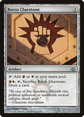 Boros Cluestone [Dragon's Maze] | GnG Games