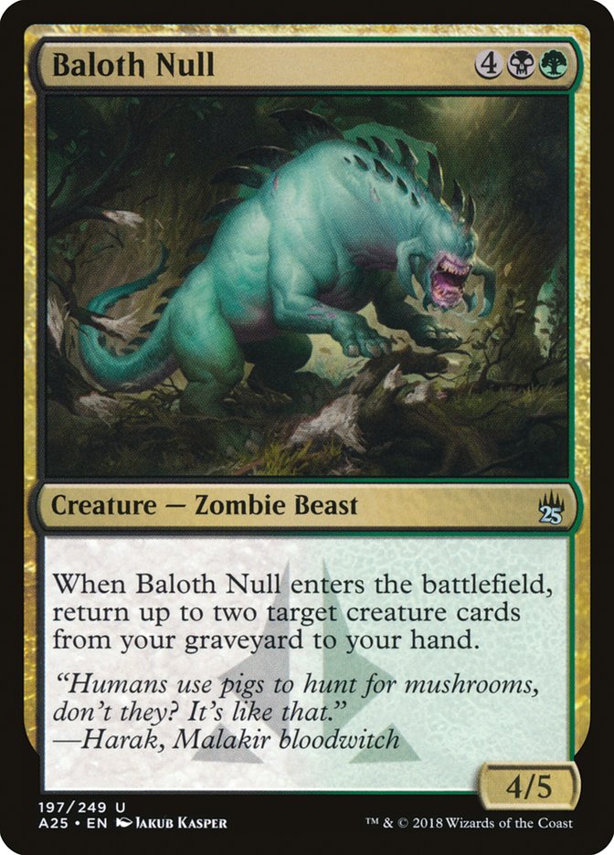 Baloth Null [Masters 25] | GnG Games