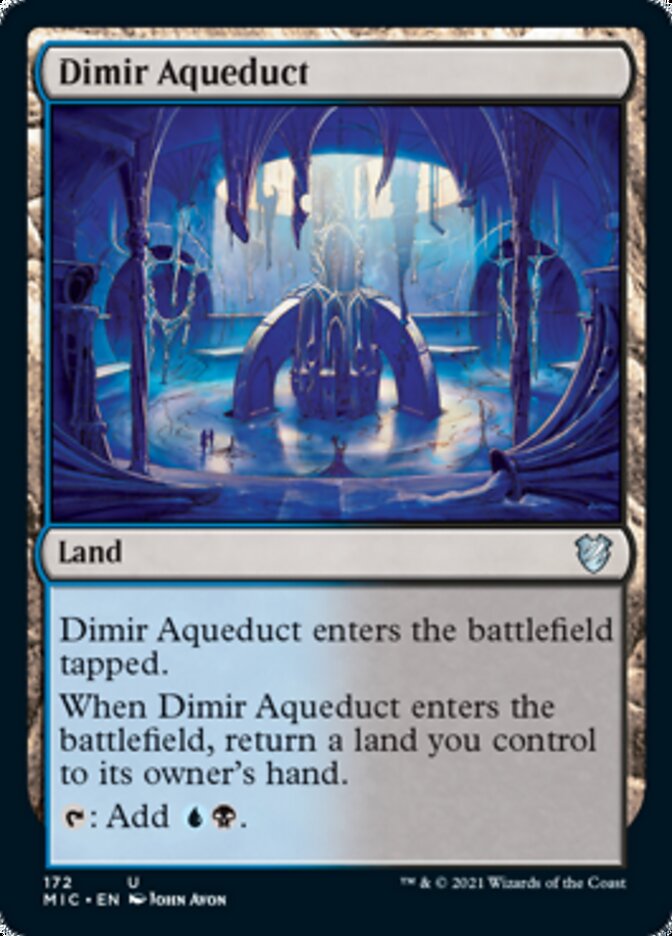 Dimir Aqueduct [Innistrad: Midnight Hunt Commander] | GnG Games