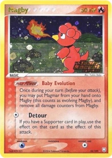 Magby (24/109) (Stamped) [EX: Team Rocket Returns] | GnG Games